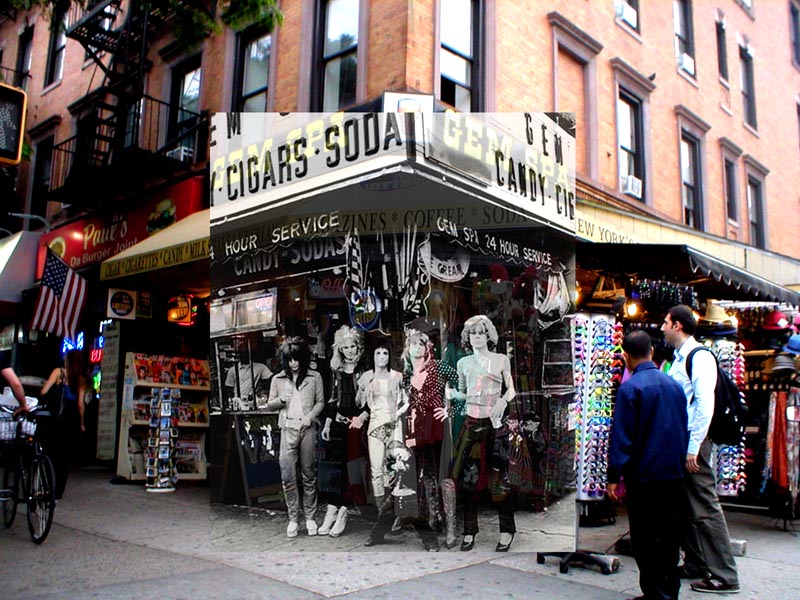 Lugar donde se hizo la foto del disco New York Dolls