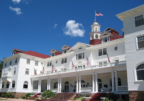 Stanley Hotel, Stephen king escribió parte de El Resplandor, Viaje por el Maine de Stephen King
