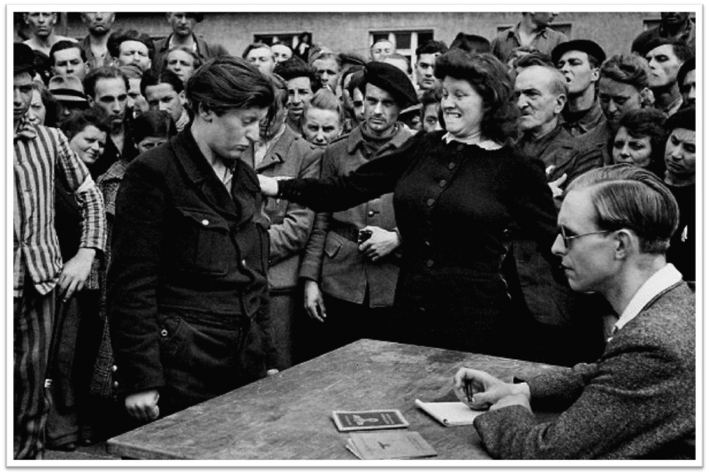 La mujer de la Gestapo, Henri Cartier Bresson