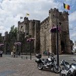 Castillo de los Condes, en Gante, Flandes, Bélgica