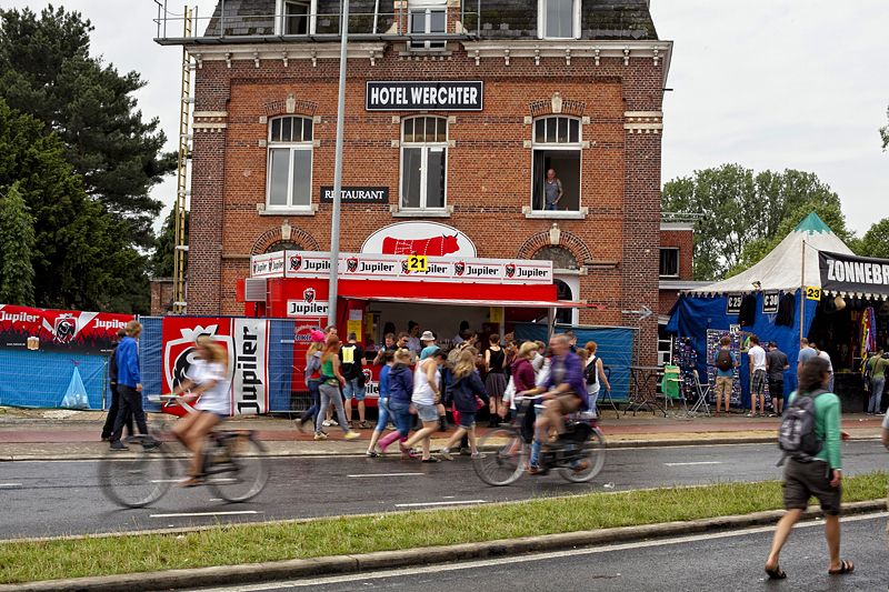 Hotel Wechter Vista del hotel Wechter en Rock Wechter, Bélgica