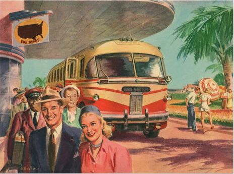 Sale el bus con los pasajeros