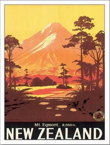 Monte Egmont, Nueva Zelanda