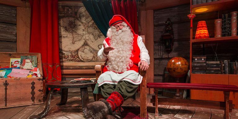 Con Papá Noel antes de Nochebuena (incluye fotogalería) La casa de Papá Noel en Laponia